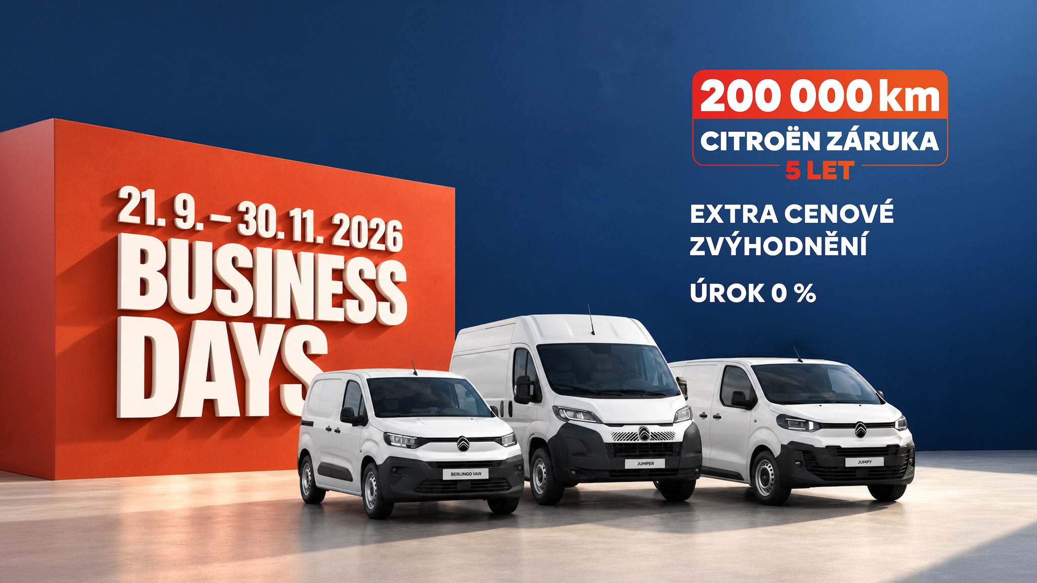 Business Days Unicars – užitkové vozy a firemní nabídka