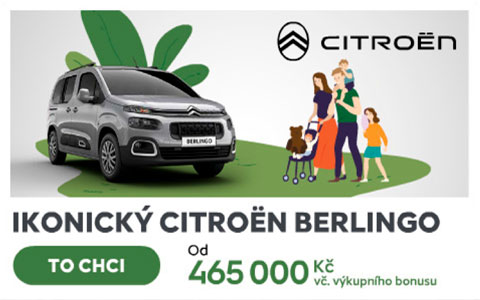 BERLINGO JE ZPĚT! BERLINGO JE ZPĚT!