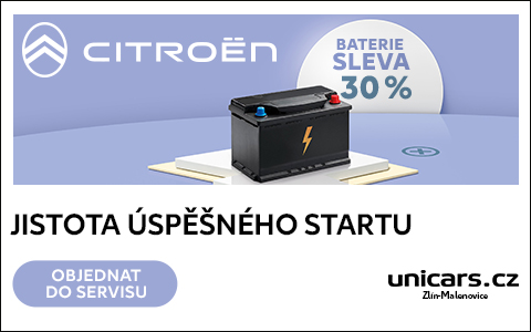 30% SLEVA NA BATERIE CITROËN 30% SLEVA NA BATERIE CITROËN