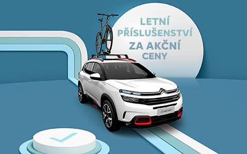 LETNÍ PŘÍSLUŠENSTVÍ CITROËN S 30% SLEVOU LETNÍ PŘÍSLUŠENSTVÍ CITROËN S 30% SLEVOU