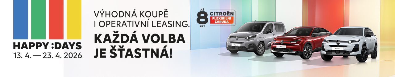 Citroen Happy Days 2026 v UNICARS CZ Zlín