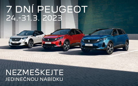 7 DNÍ PEUGEOT - UNICARS CZ 7 DNÍ PEUGEOT - UNICARS CZ