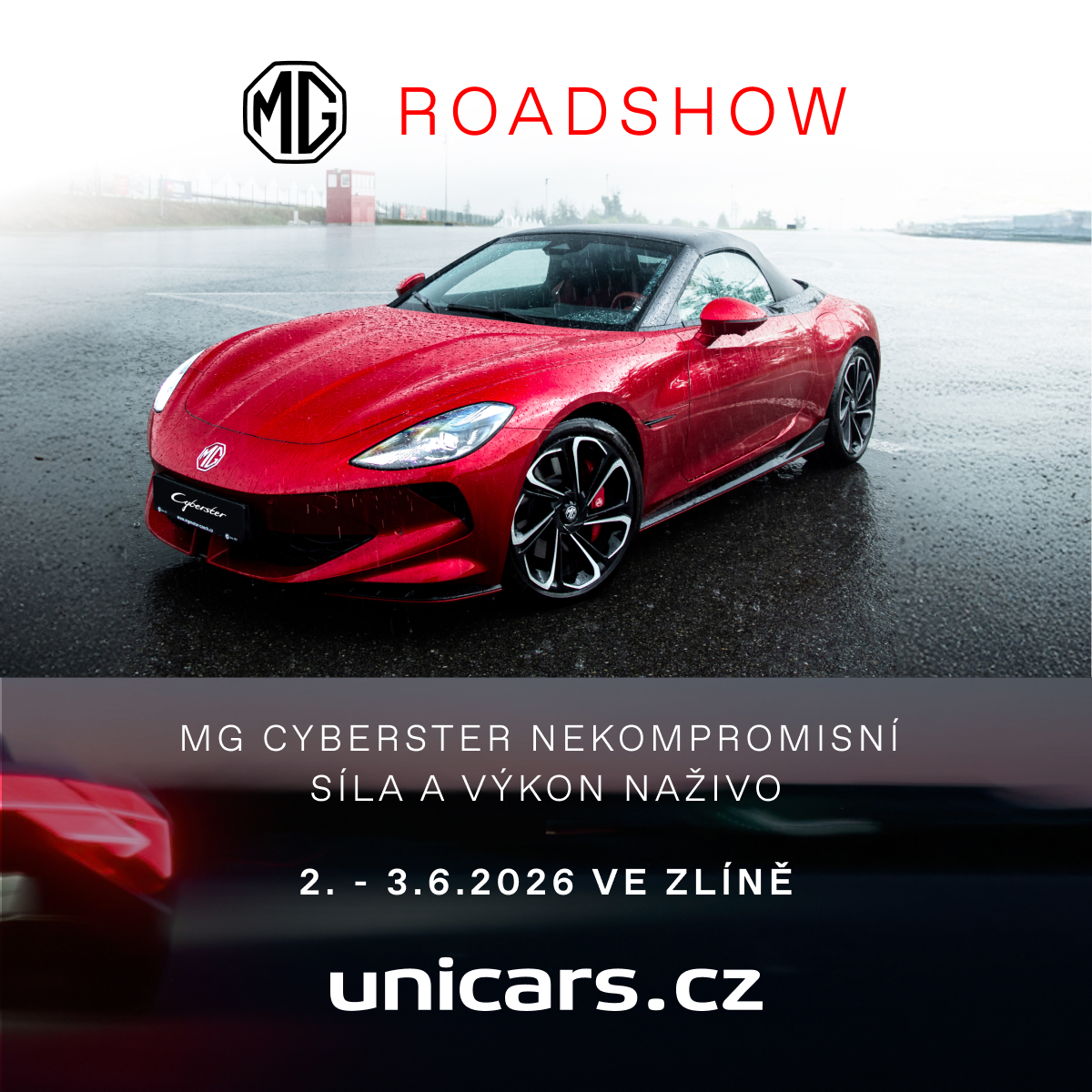 MG Roadshow Zlín Unicars cz